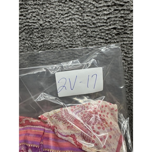 LoveShackFancy Pink Ruffle Tired Cinch Waist‎ Popover Silk Dress XS NWT - Picture 11 of 11